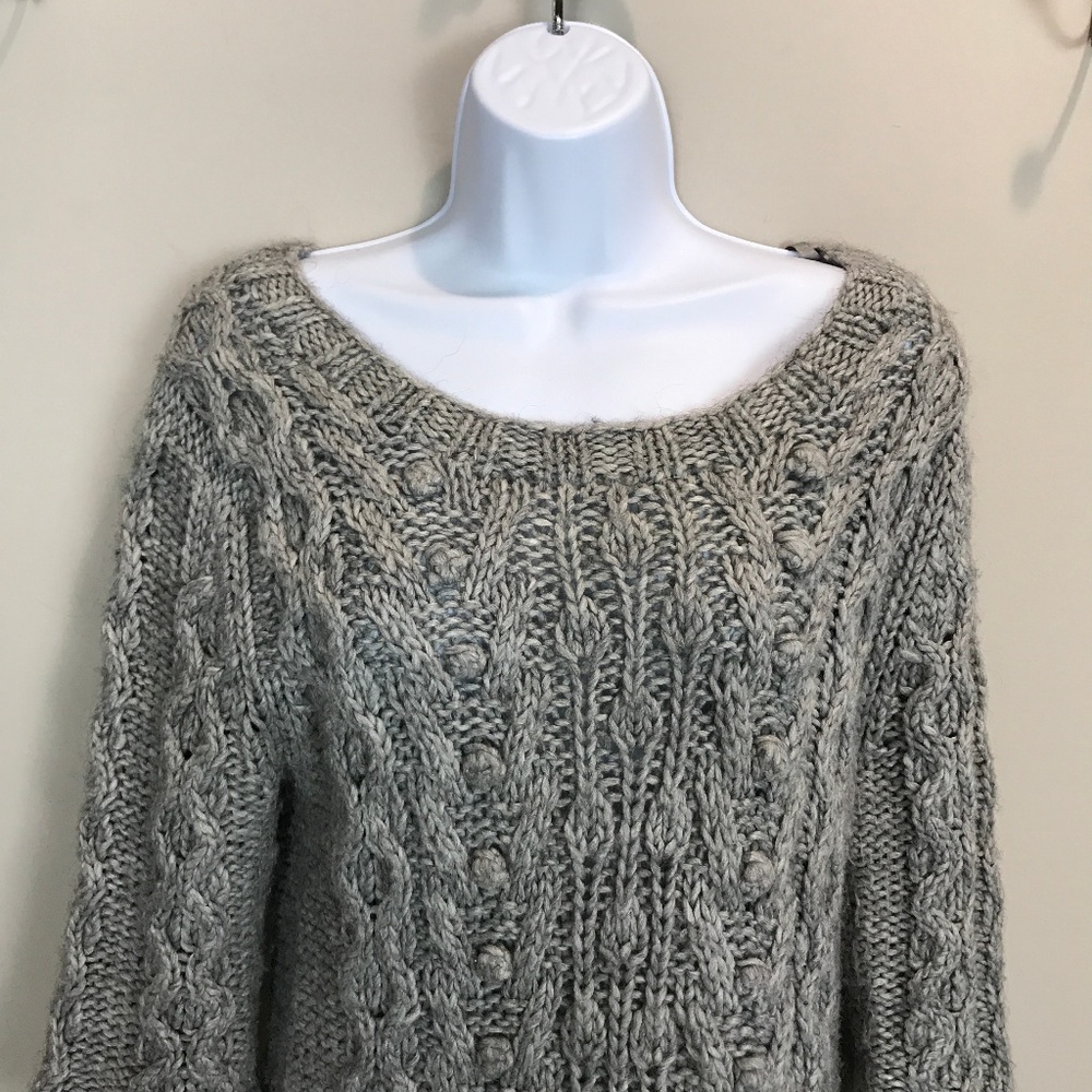 SARSAPARILLA Crew neck Grey Sweater Sz L